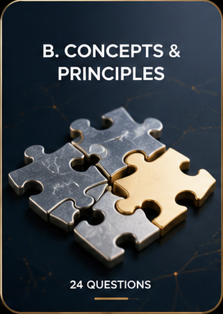 B. Concepts & Principles
